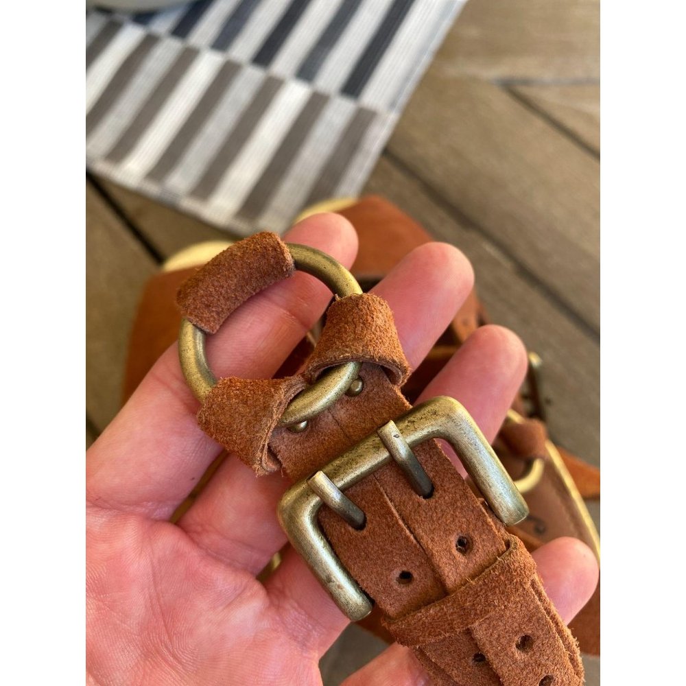 (Sold) Free People Justine Platform Block Heels 37 - Picture 9 of 12